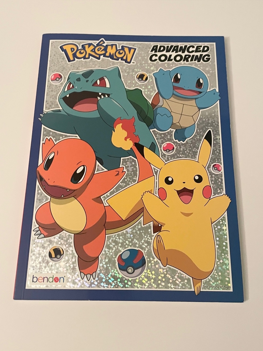 Bendon Pokemon Advanced Coloring Book Pikachu Charizard Eevee